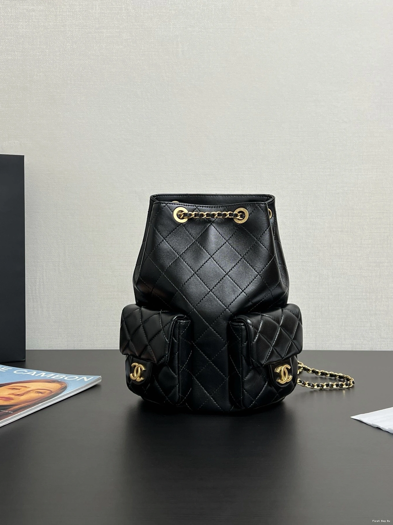 First Bag Ru CHANEL BACKPACK 0716
